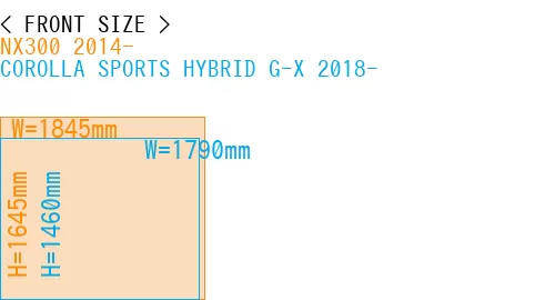 #NX300 2014- + COROLLA SPORTS HYBRID G-X 2018-